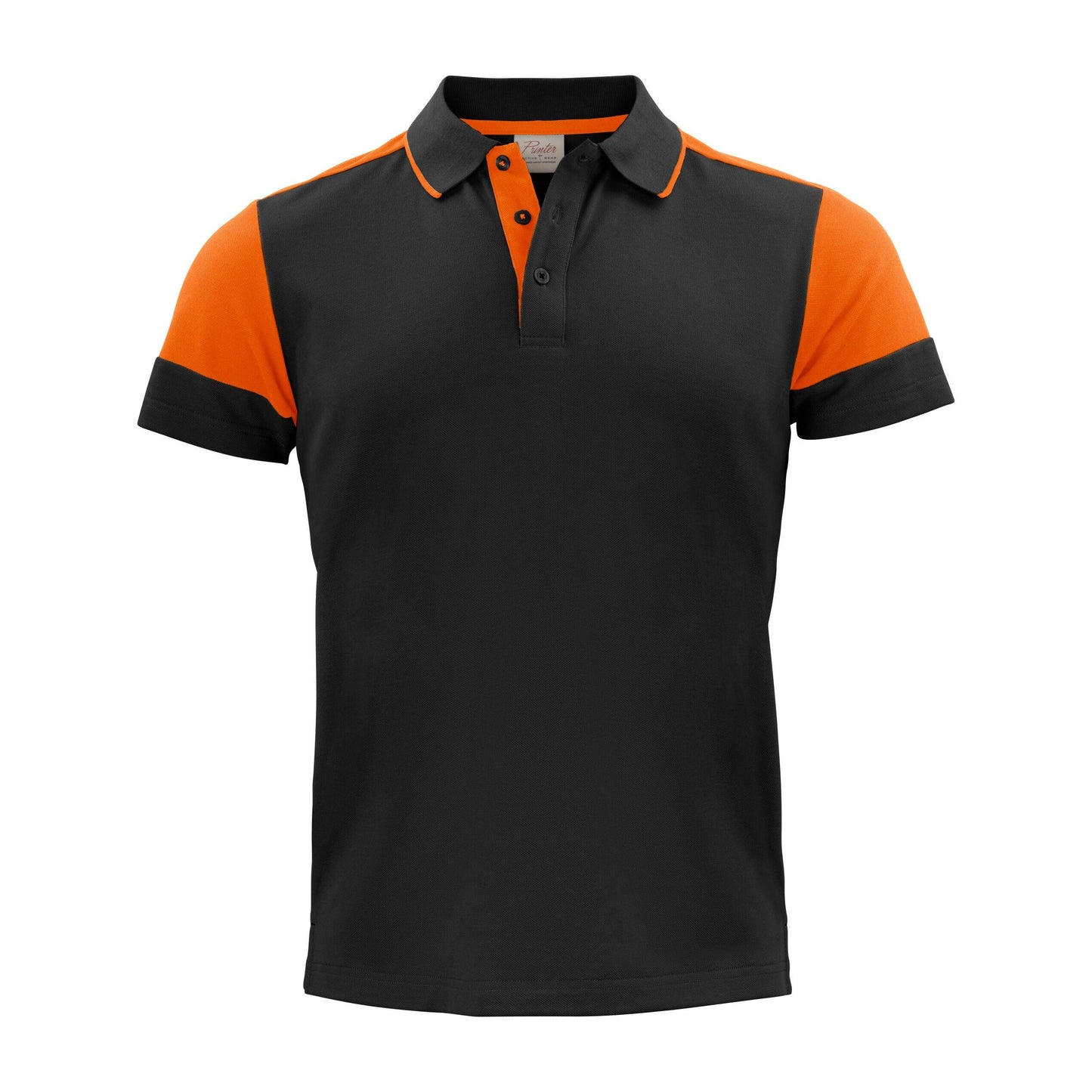 Cobalt-Navy - Front - Printer Mens Prime Contrast Polo Shirt