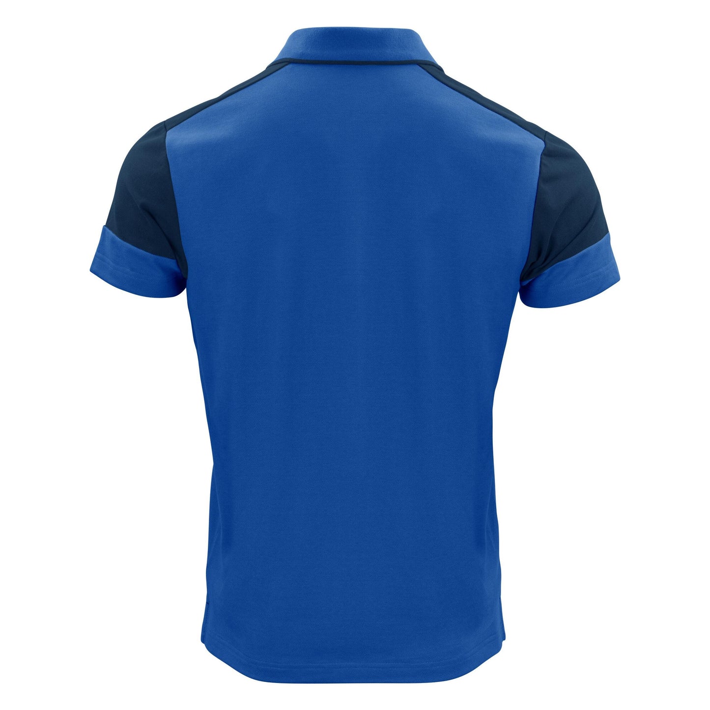Cobalt-Navy - Side - Printer Mens Prime Contrast Polo Shirt