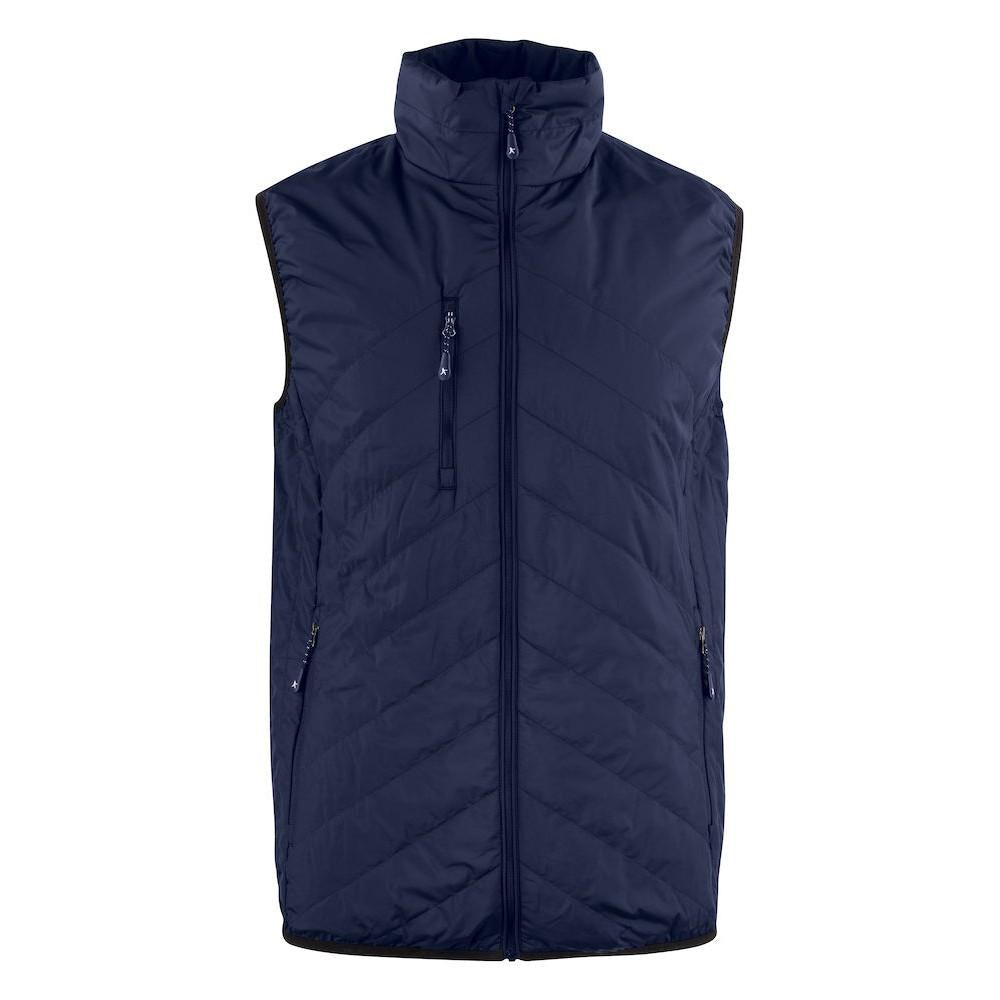 Navy - Front - James Harvest Mens Body Warmer