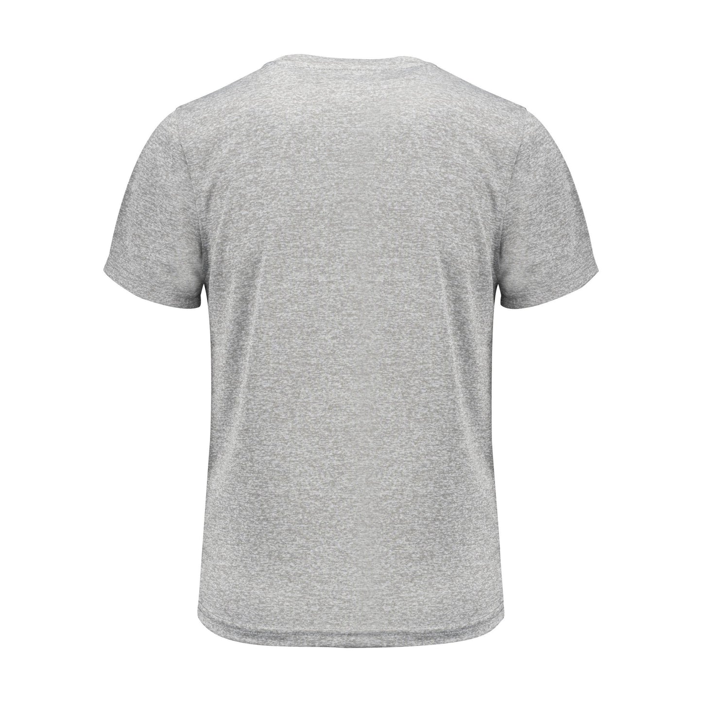 Grey Melange - Lifestyle - Printer RED Childrens-Kids Run T-Shirt
