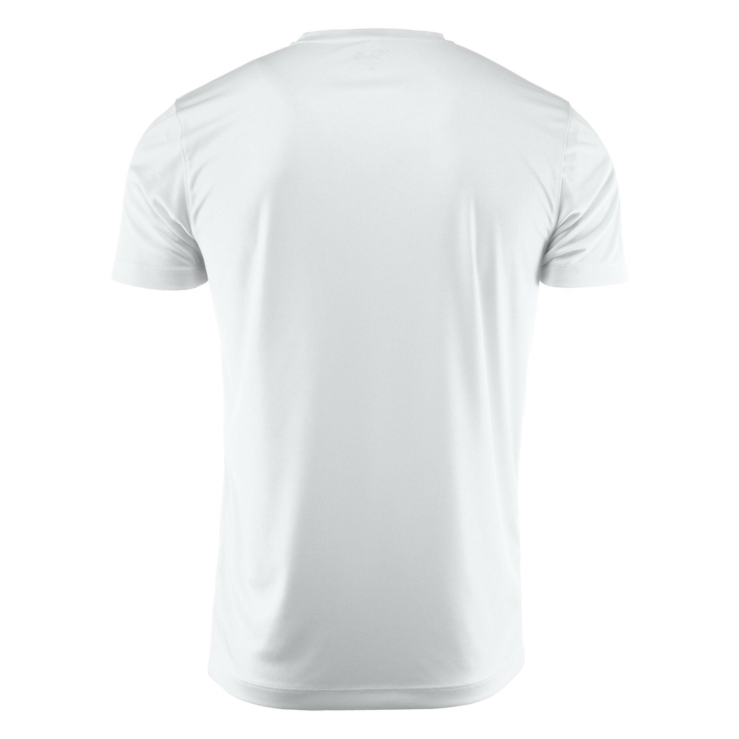 White - Lifestyle - Printer RED Childrens-Kids Run T-Shirt