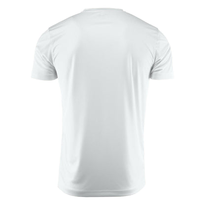White - Lifestyle - Printer RED Childrens-Kids Run T-Shirt