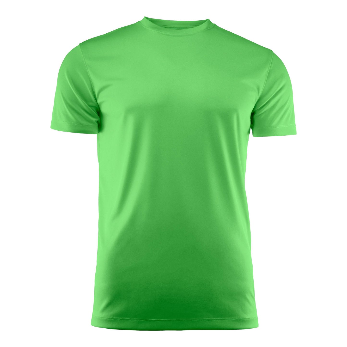 Lime - Back - Printer RED Childrens-Kids Run T-Shirt