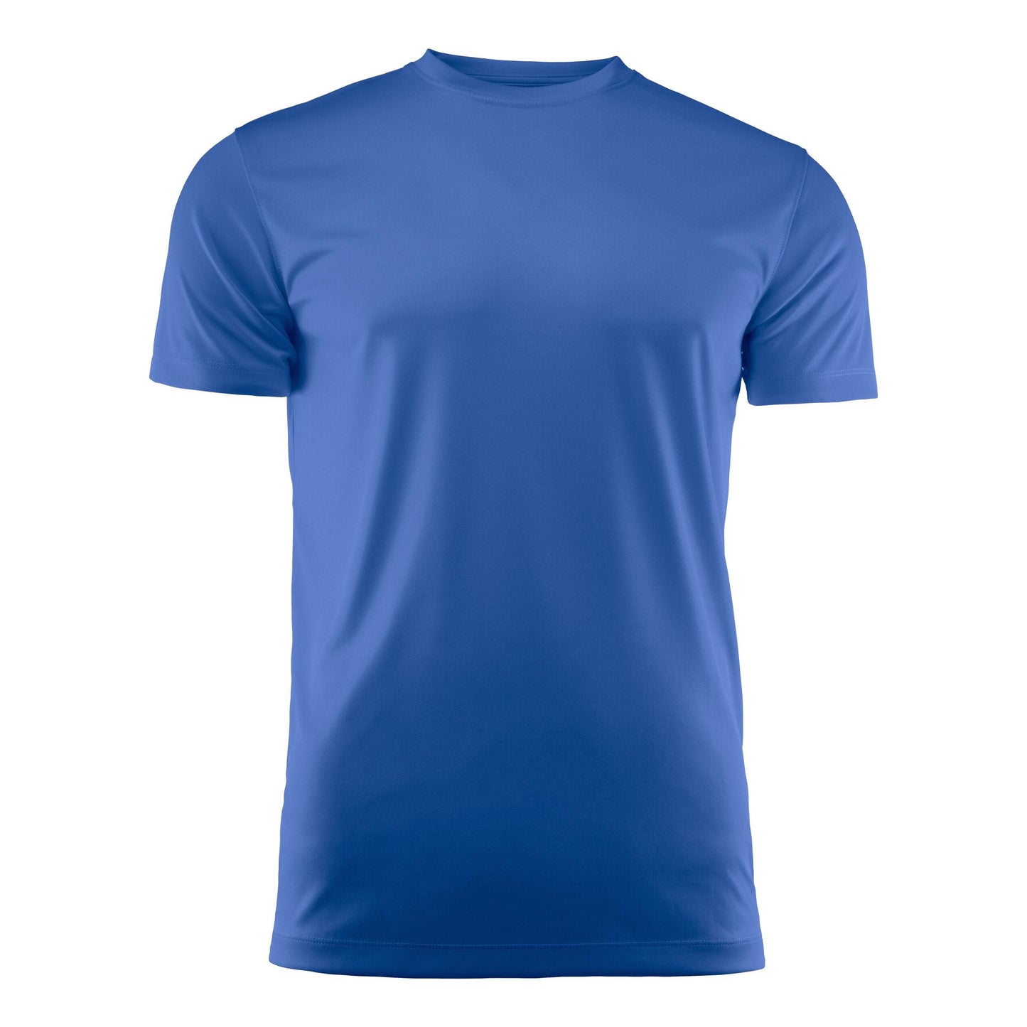 Grey Melange - Front - Printer RED Childrens-Kids Run T-Shirt