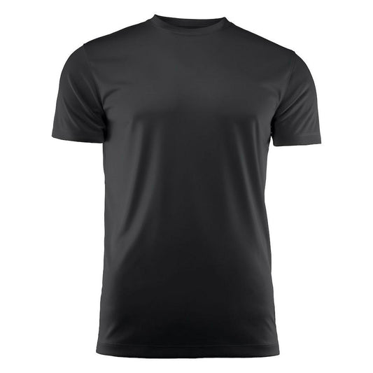 Black - Front - Printer RED Childrens-Kids Run T-Shirt