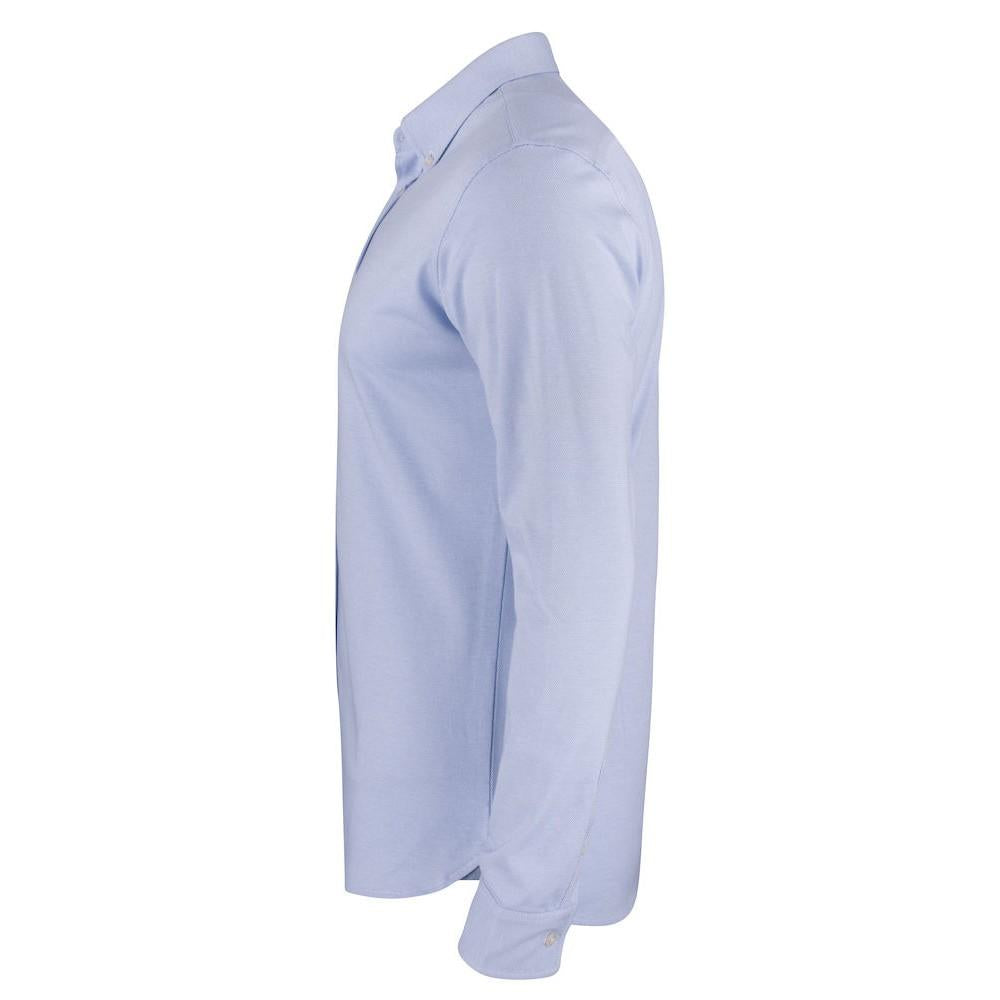 Light Blue - Lifestyle - James Harvest Mens Burlingham Formal Shirt