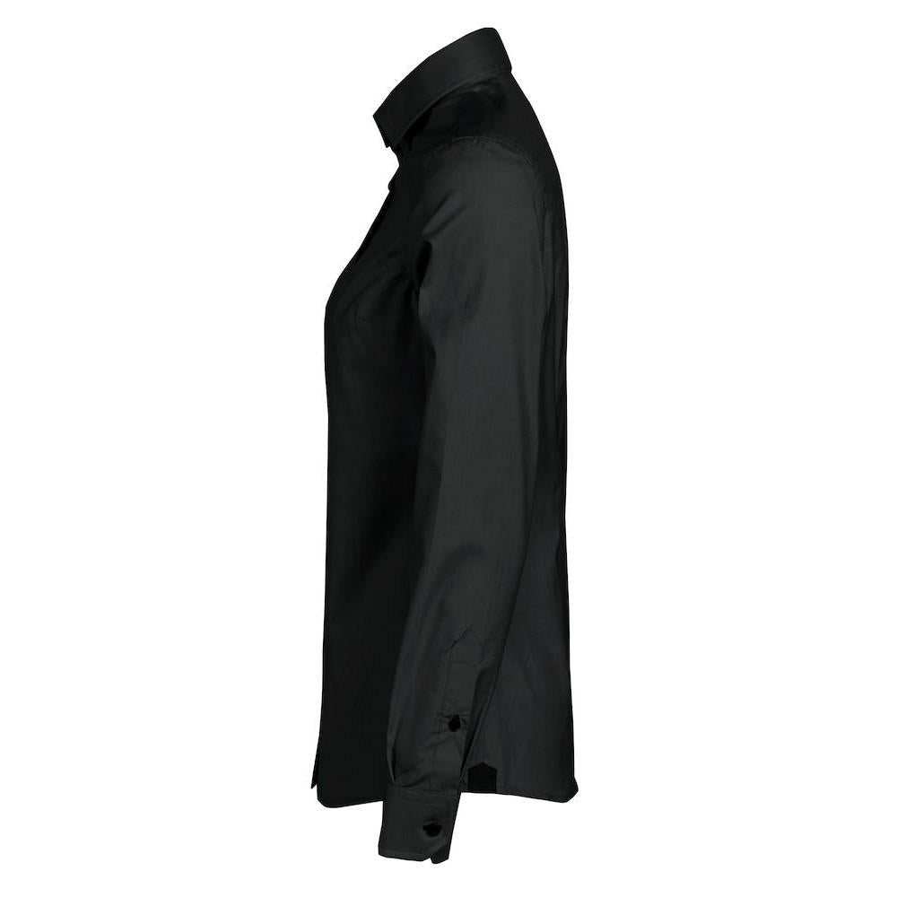 Black - Lifestyle - Harvest Womens-Ladies Baltimore Formal Shirt