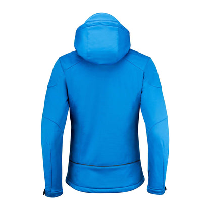 Ocean Blue - Back - Printer Womens-Ladies Skeleton Soft Shell Jacket