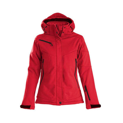 Steel Grey - Lifestyle - Printer Womens-Ladies Skeleton Soft Shell Jacket