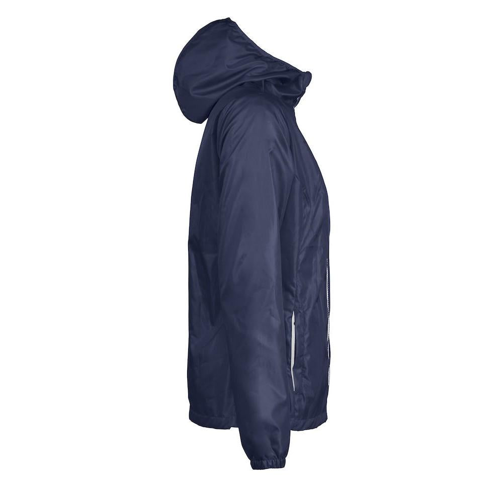 Navy - Side - Printer RED Womens-Ladies Fastplant Jacket