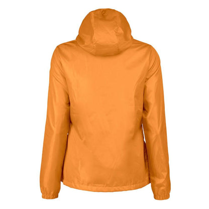 Orange - Back - Printer RED Womens-Ladies Fastplant Jacket