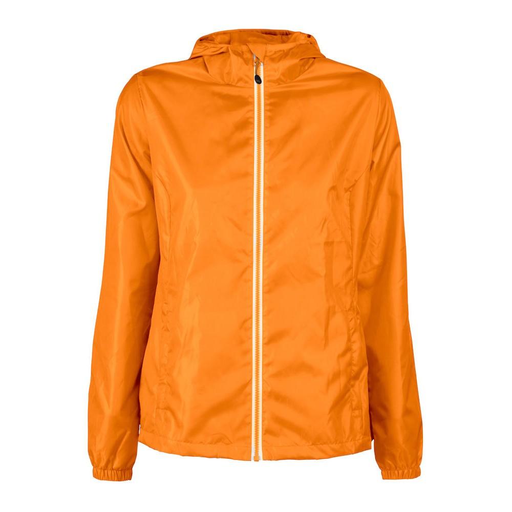 Orange - Front - Printer RED Womens-Ladies Fastplant Jacket