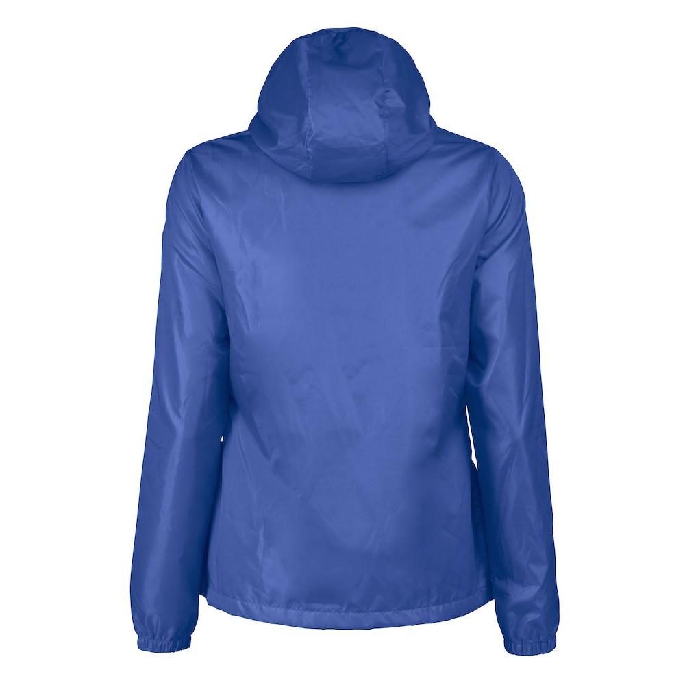 Blue - Back - Printer RED Womens-Ladies Fastplant Jacket