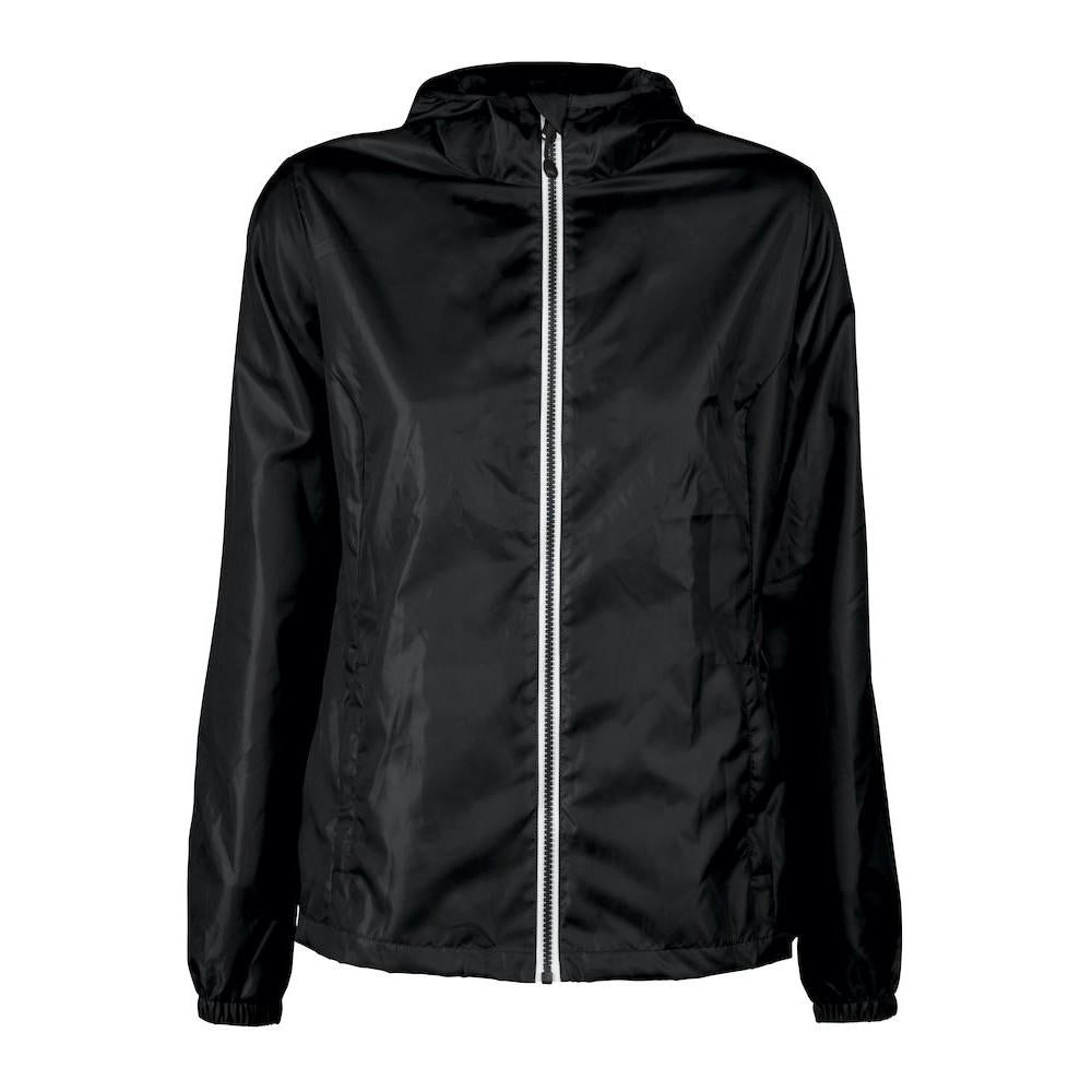 Black - Front - Printer RED Womens-Ladies Fastplant Jacket