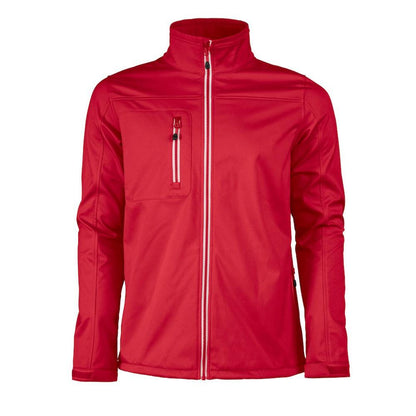 Red - Front - Printer RED Mens Vert Soft Shell Jacket