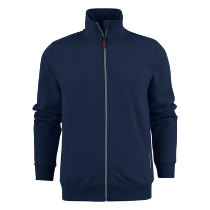 Navy - Back - Printer Mens Javelin RSX Sweat Jacket