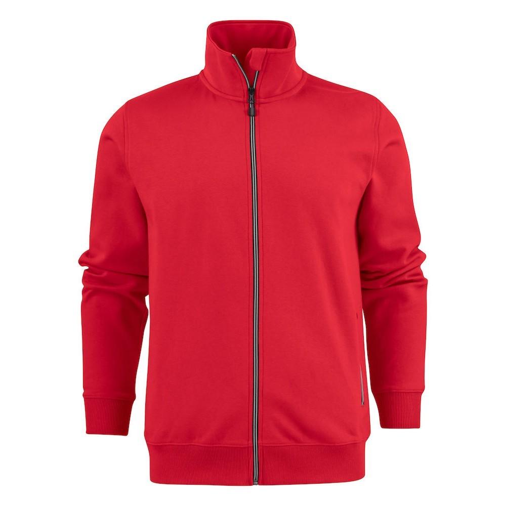 Red - Front - Printer Mens Javelin RSX Sweat Jacket