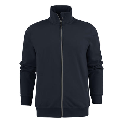 Dark Navy - Back - Printer Mens Javelin RSX Sweat Jacket