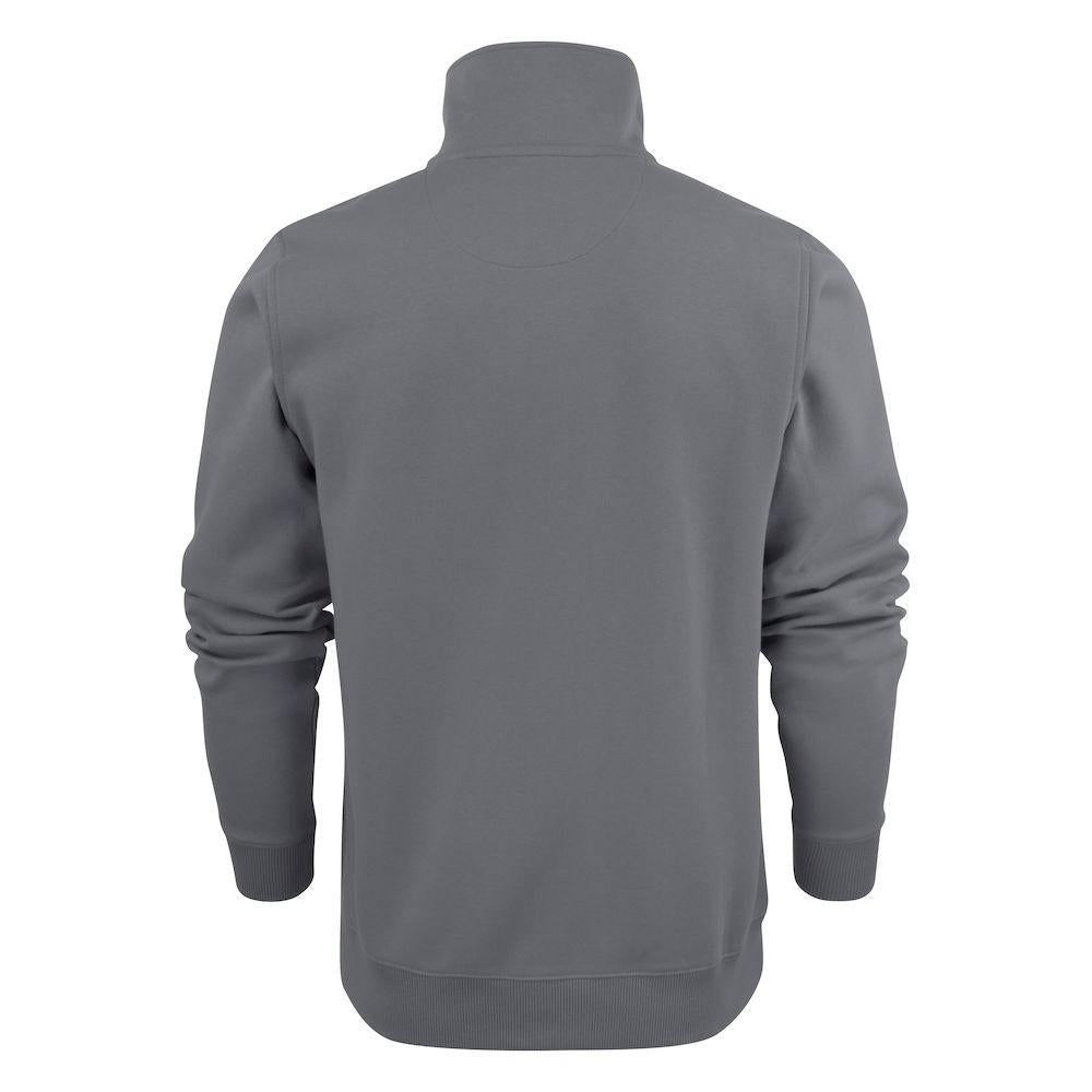 Steel Grey - Back - Printer Mens Javelin RSX Sweat Jacket