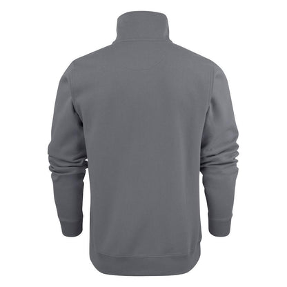Steel Grey - Back - Printer Mens Javelin RSX Sweat Jacket