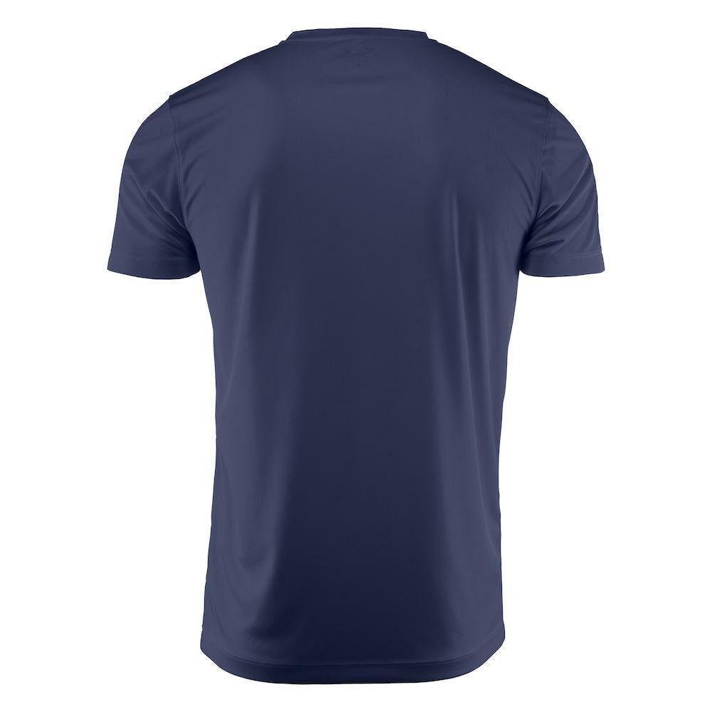 Navy - Back - Printer RED Mens Run Active T-Shirt