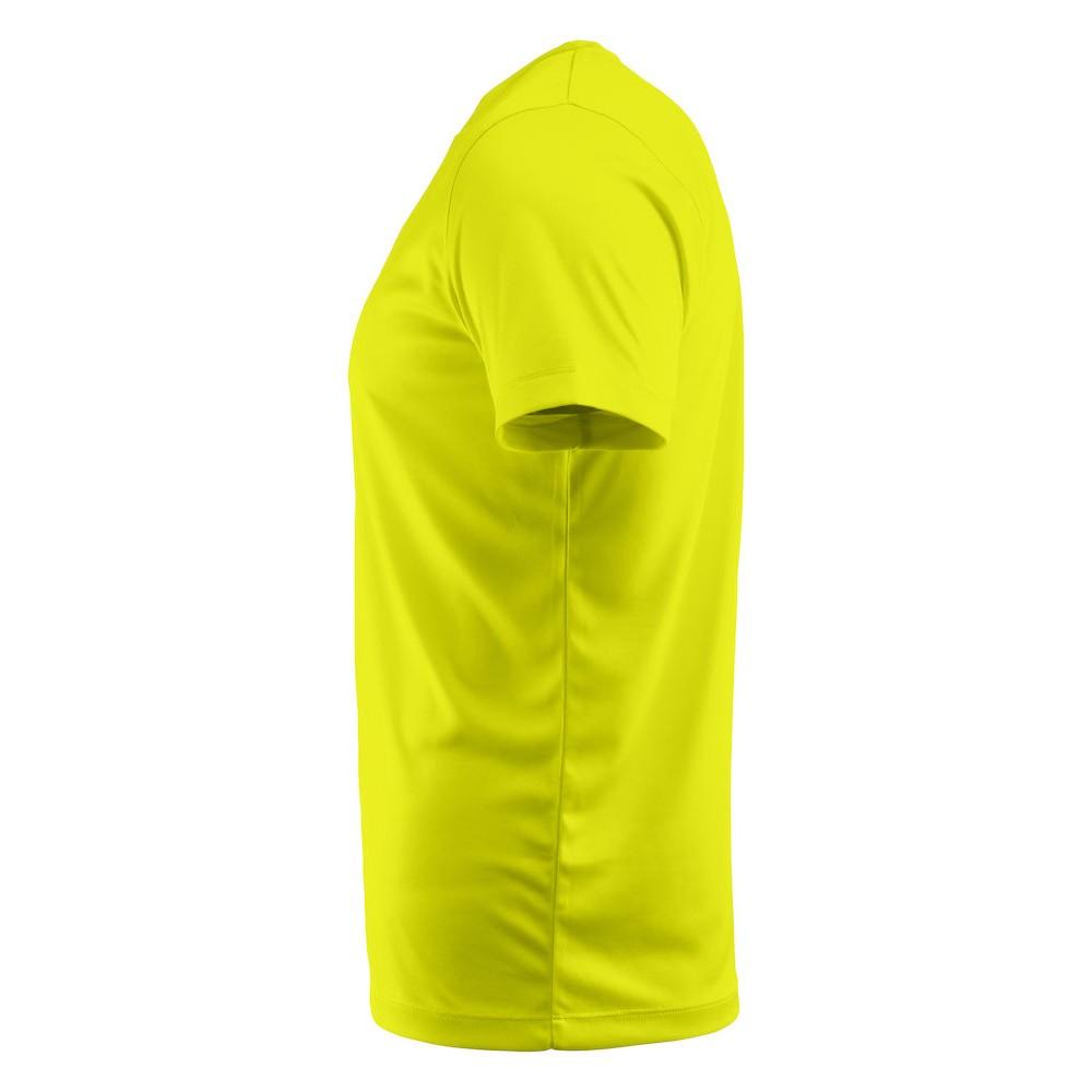 Bright Yellow - Lifestyle - Printer RED Mens Run Active T-Shirt