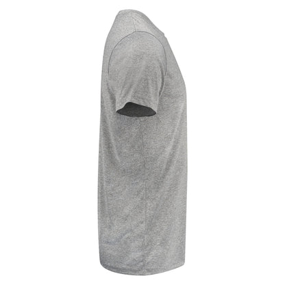 Grey Melange - Lifestyle - Printer RED Mens Run Active T-Shirt