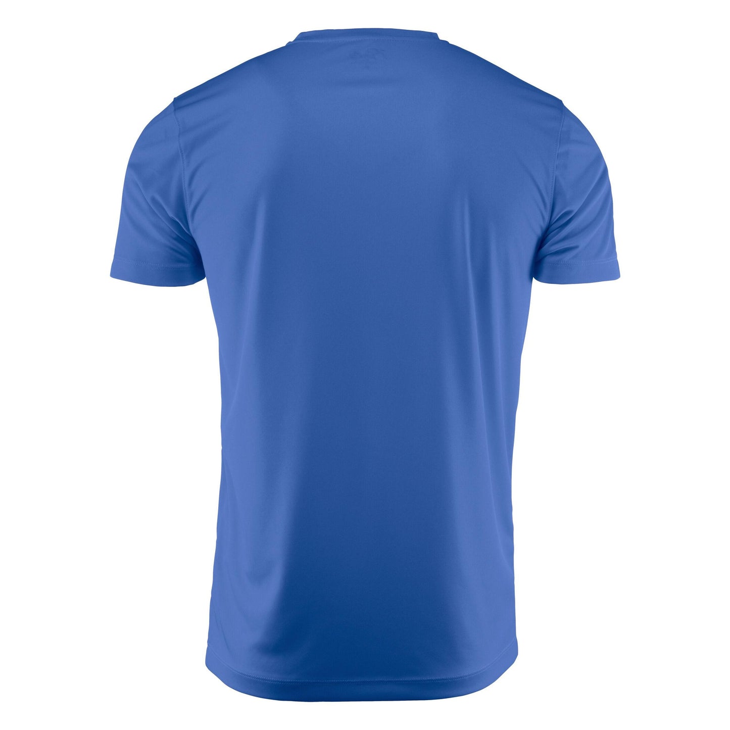 Bright Blue - Side - Printer RED Mens Run Active T-Shirt