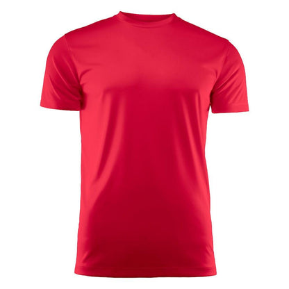 Red - Front - Printer RED Mens Run Active T-Shirt