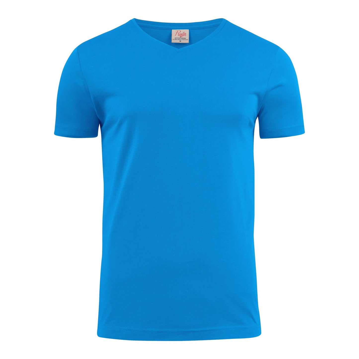 Ocean Blue - Back - Printer Mens V Neck T-Shirt