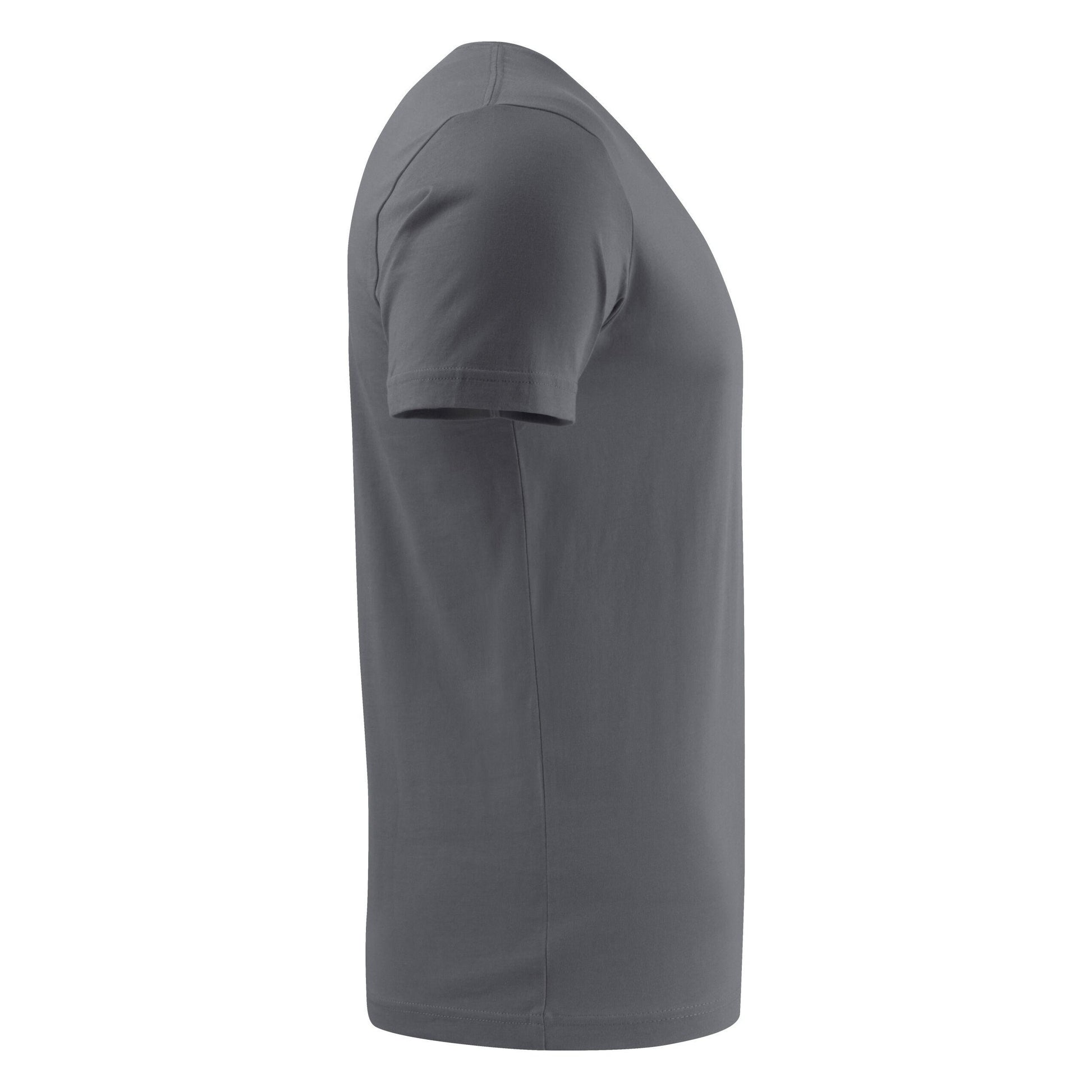 Steel Grey - Lifestyle - Printer Mens V Neck T-Shirt