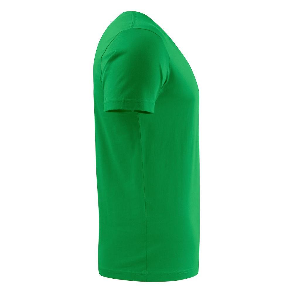 Fresh Green - Side - Printer Mens V Neck T-Shirt