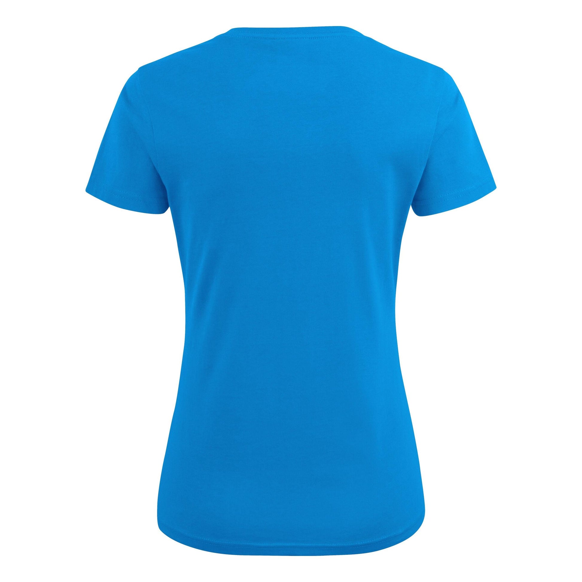 Ocean Blue - Side - Printer Womens-Ladies V Neck T-Shirt