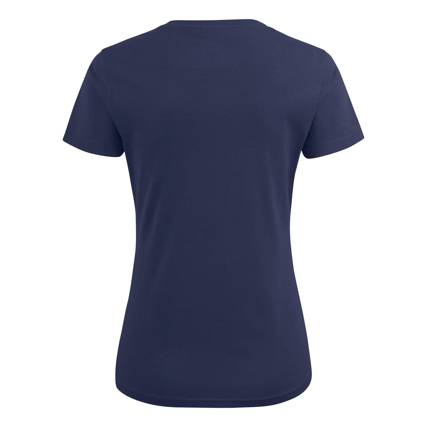 Navy - Side - Printer Womens-Ladies V Neck T-Shirt