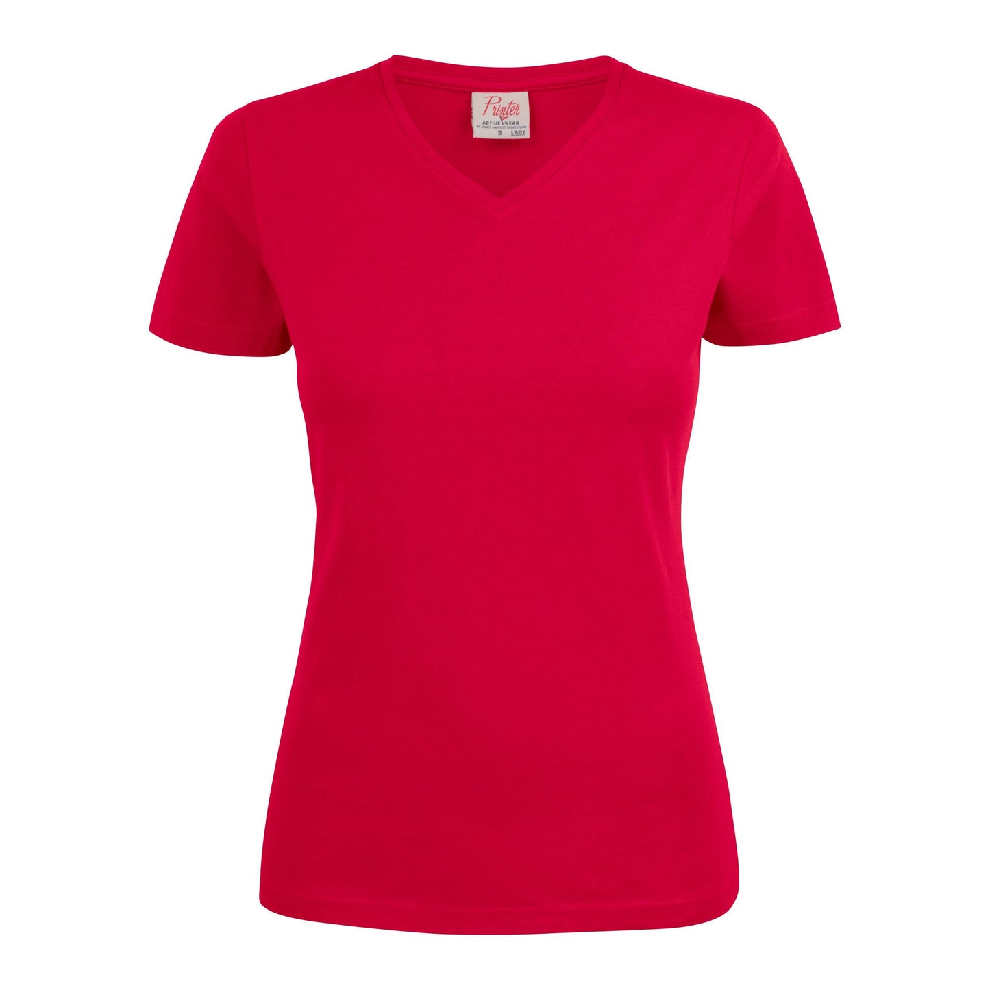 Ocean Blue - Front - Printer Womens-Ladies V Neck T-Shirt