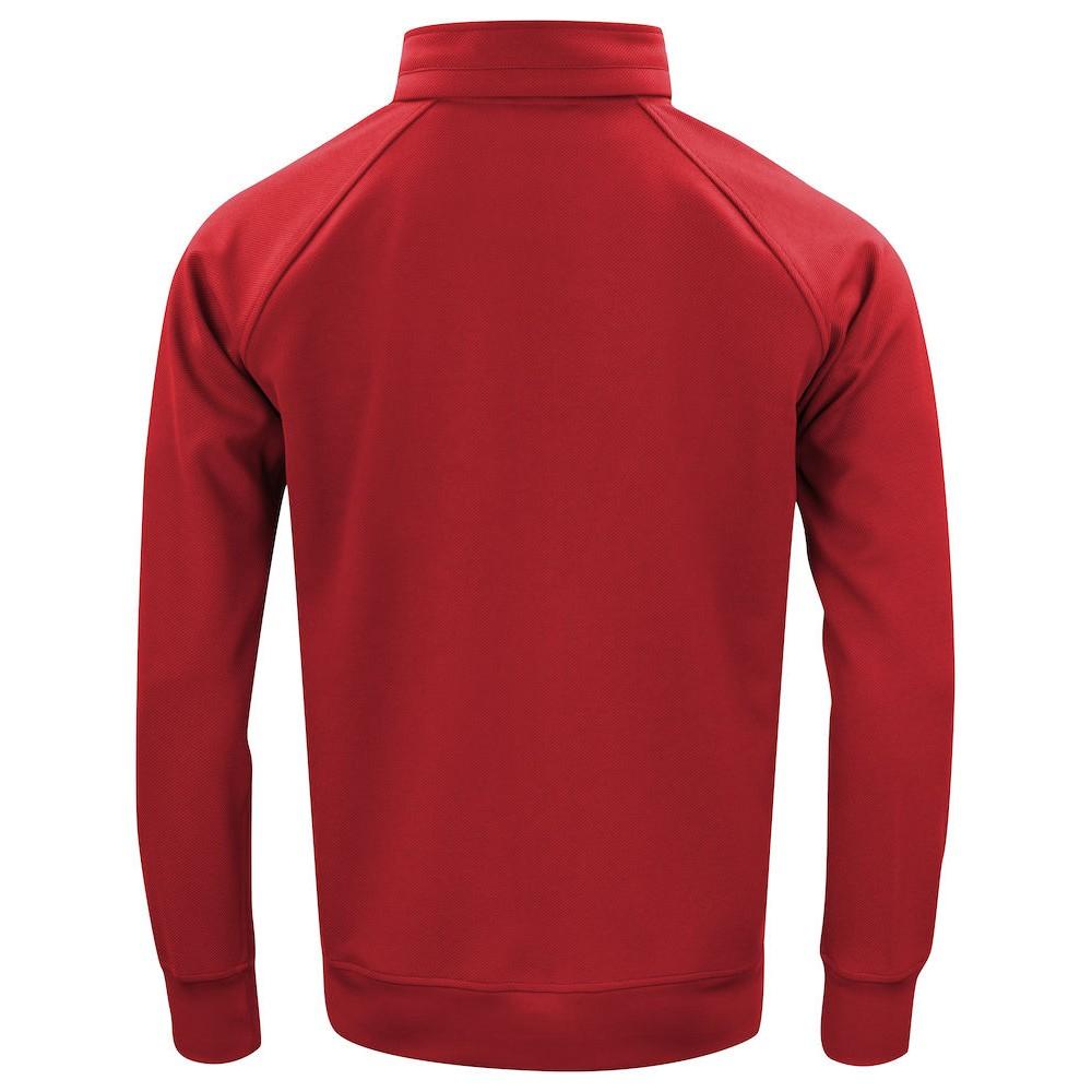 Red - Back - Printer Mens Jog Rsx Jumper