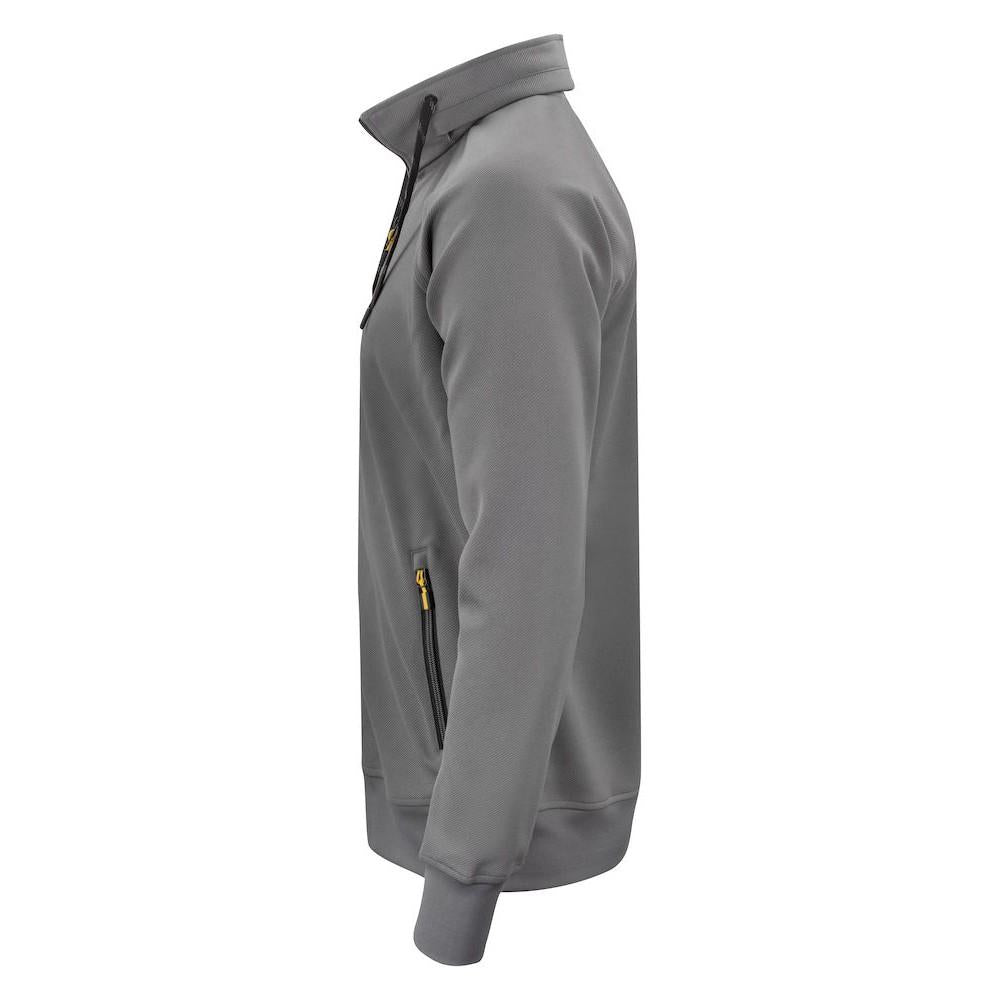 Steel Grey - Side - Printer Mens Jog Rsx Jumper