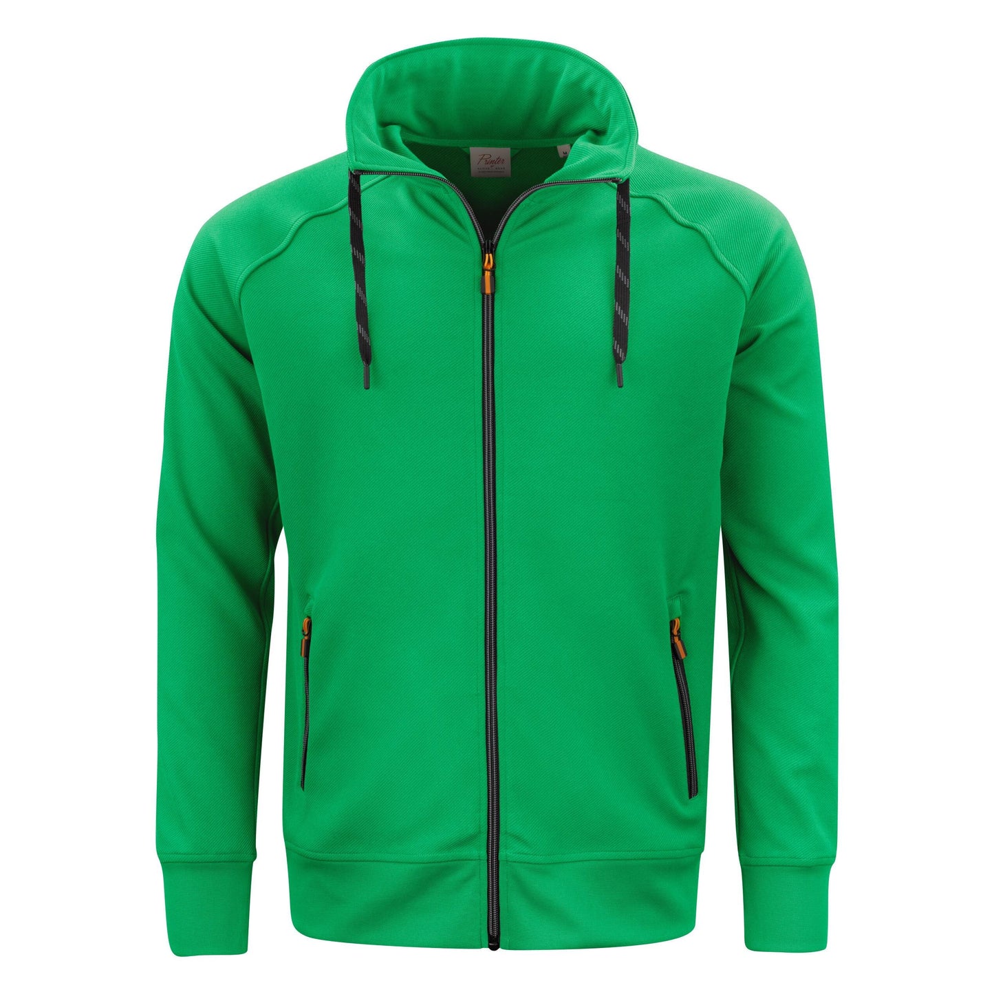 Black - Front - Printer Mens Jog Rsx Jumper