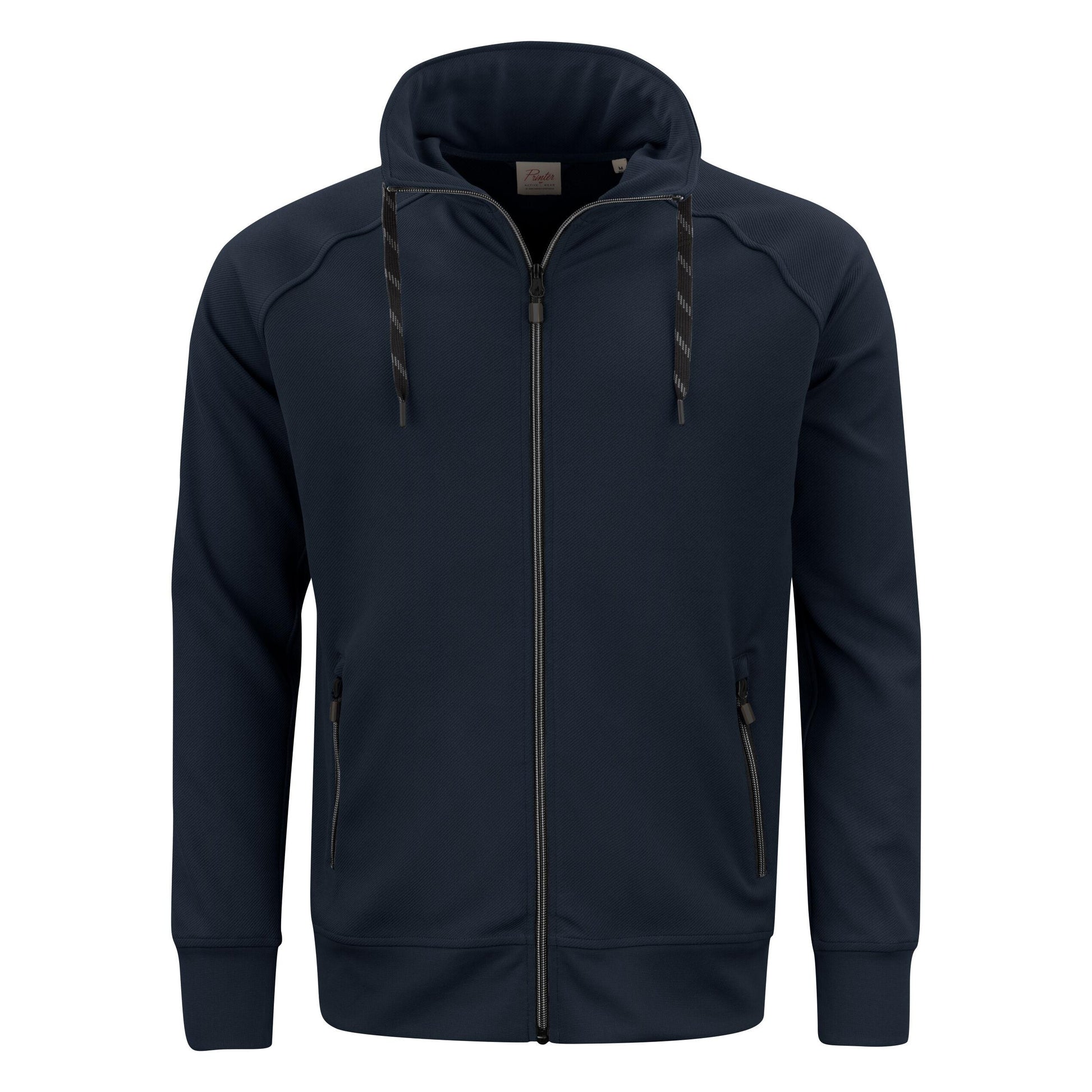 Dark Navy - Back - Printer Mens Jog Rsx Jumper