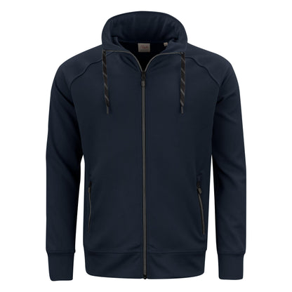 Dark Navy - Back - Printer Mens Jog Rsx Jumper