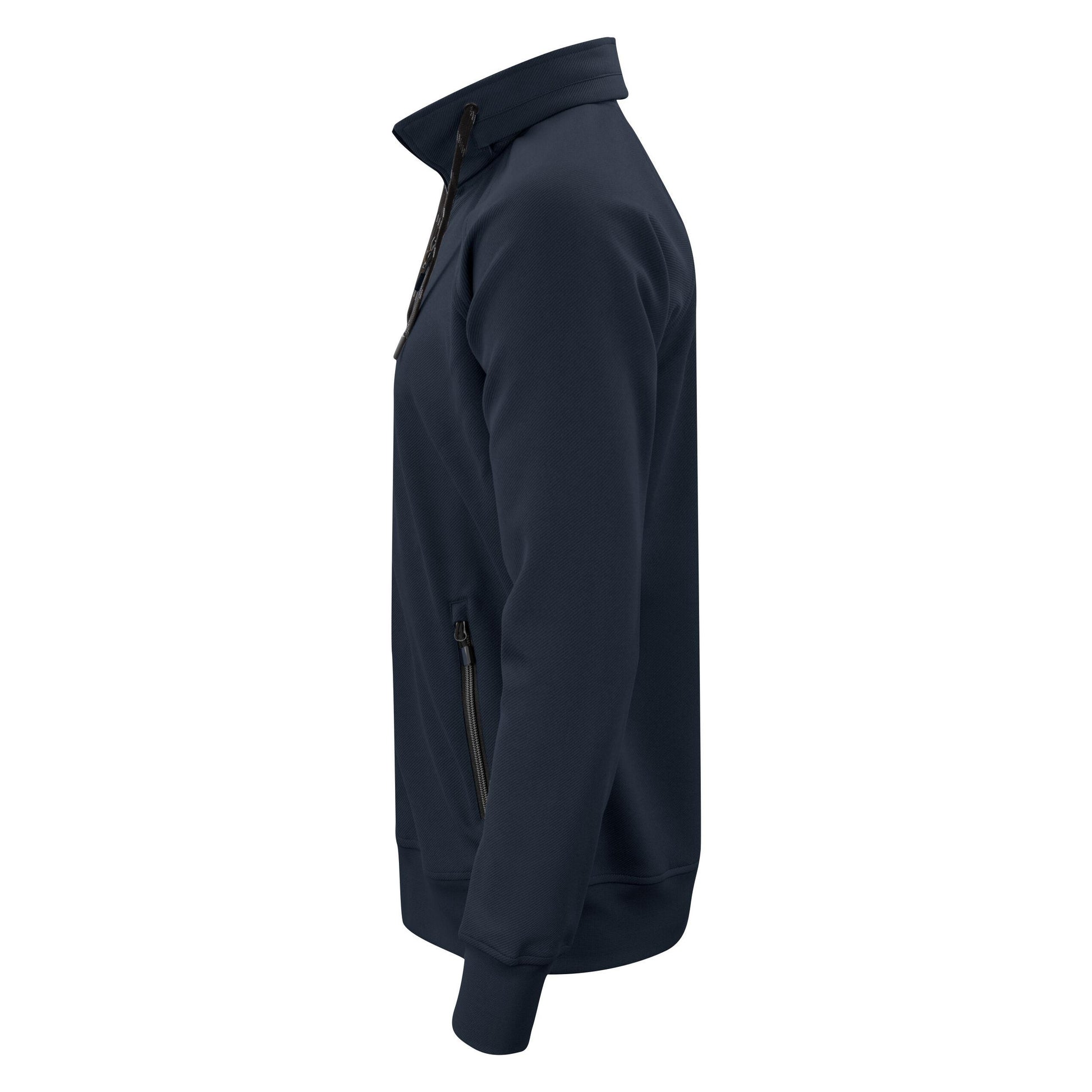 Dark Navy - Side - Printer Mens Jog Rsx Jumper