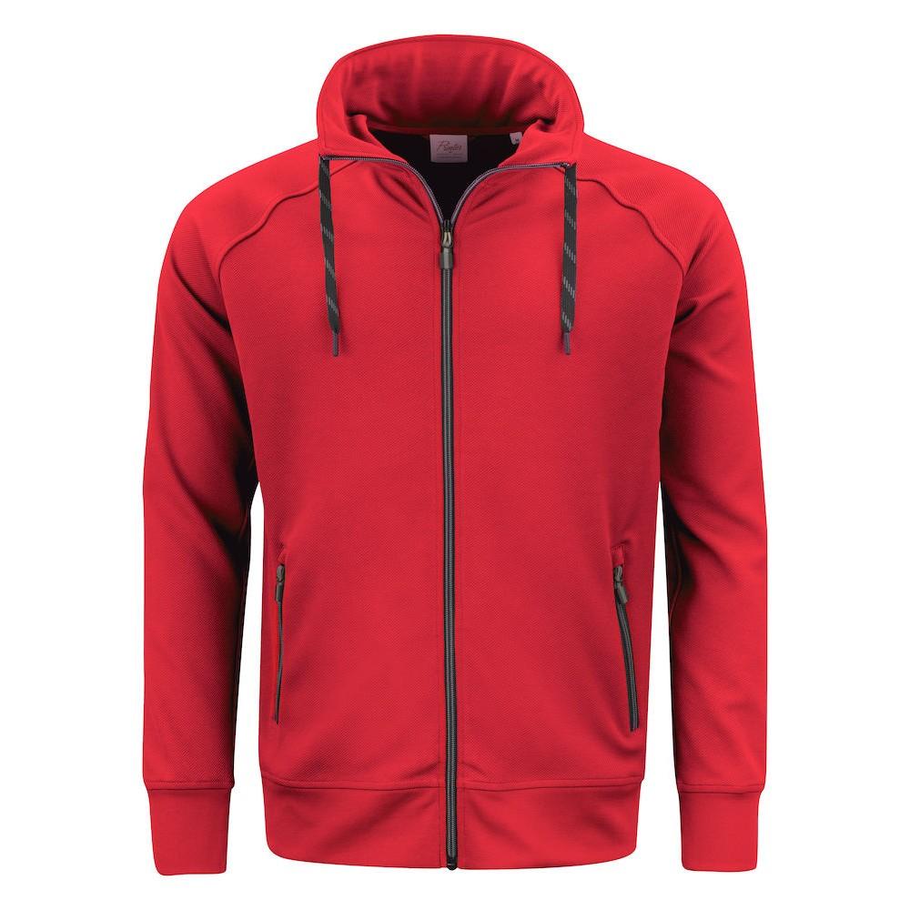 Red - Front - Printer Mens Jog Rsx Jumper