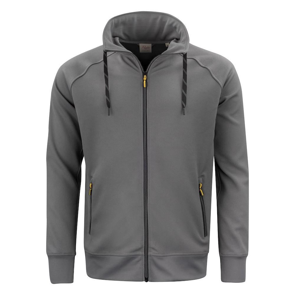 Steel Grey - Front - Printer Mens Jog Rsx Jumper