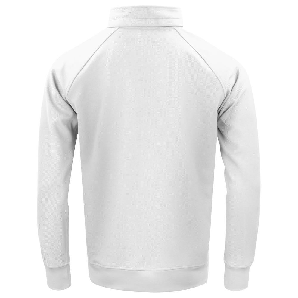 White - Back - Printer Mens Jog Rsx Jumper