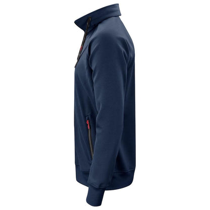Navy - Side - Printer Mens Jog Rsx Jumper