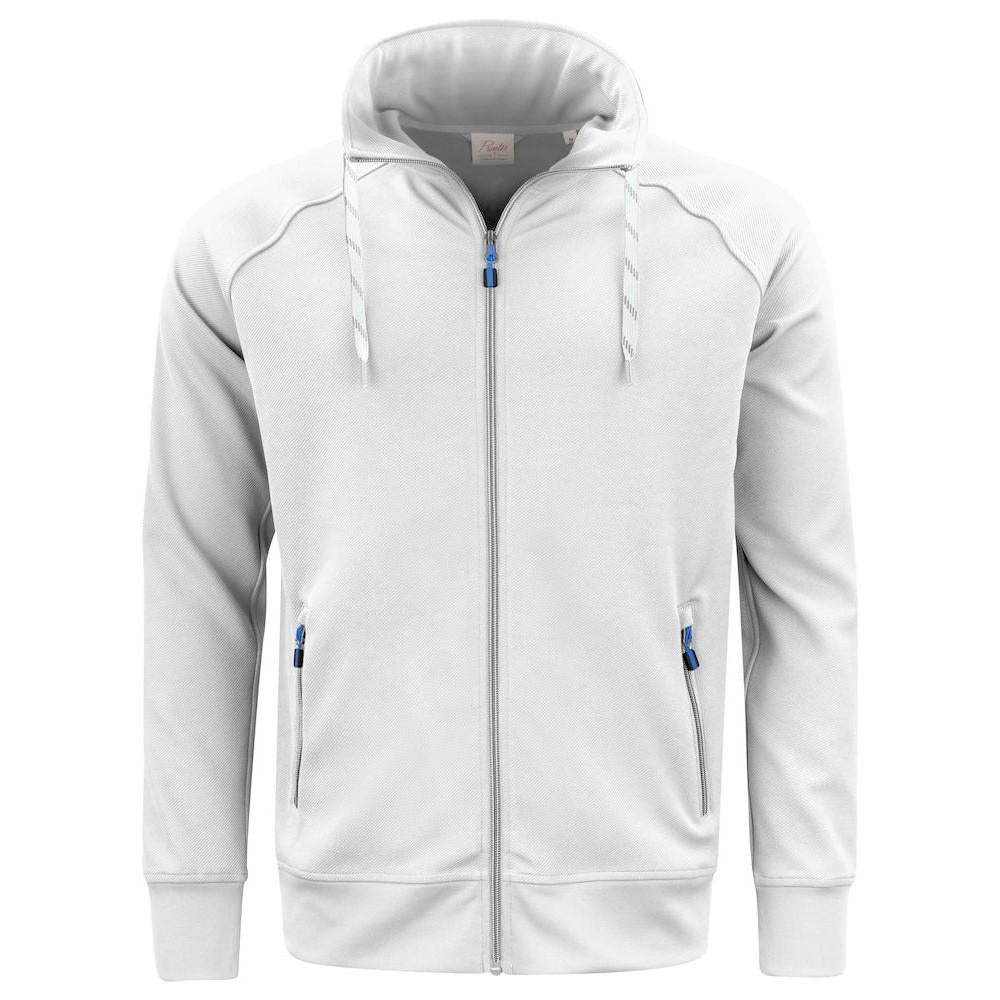 White - Front - Printer Mens Jog Rsx Jumper