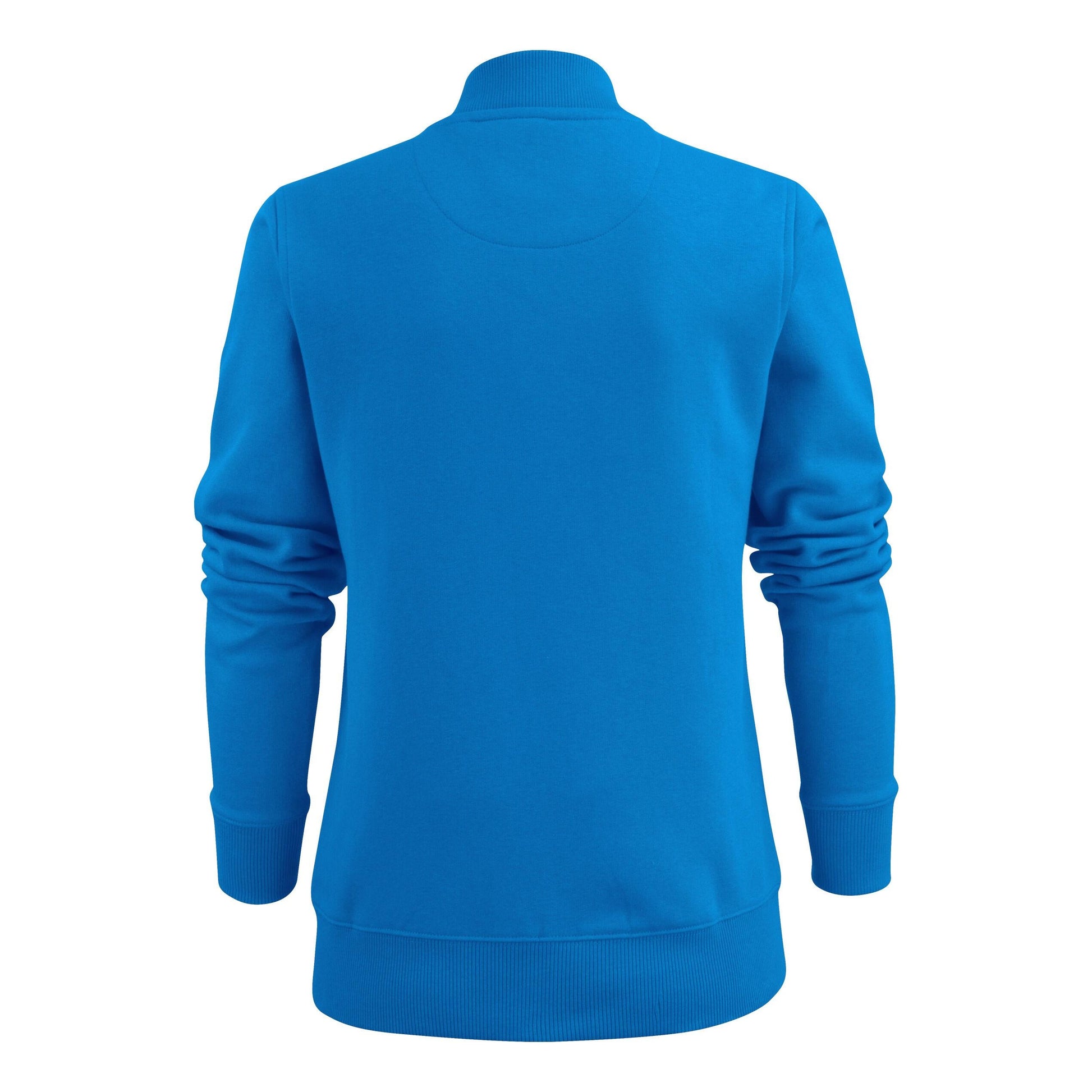 Ocean Blue - Side - Printer Womens-Ladies Javelin Sweat Jacket