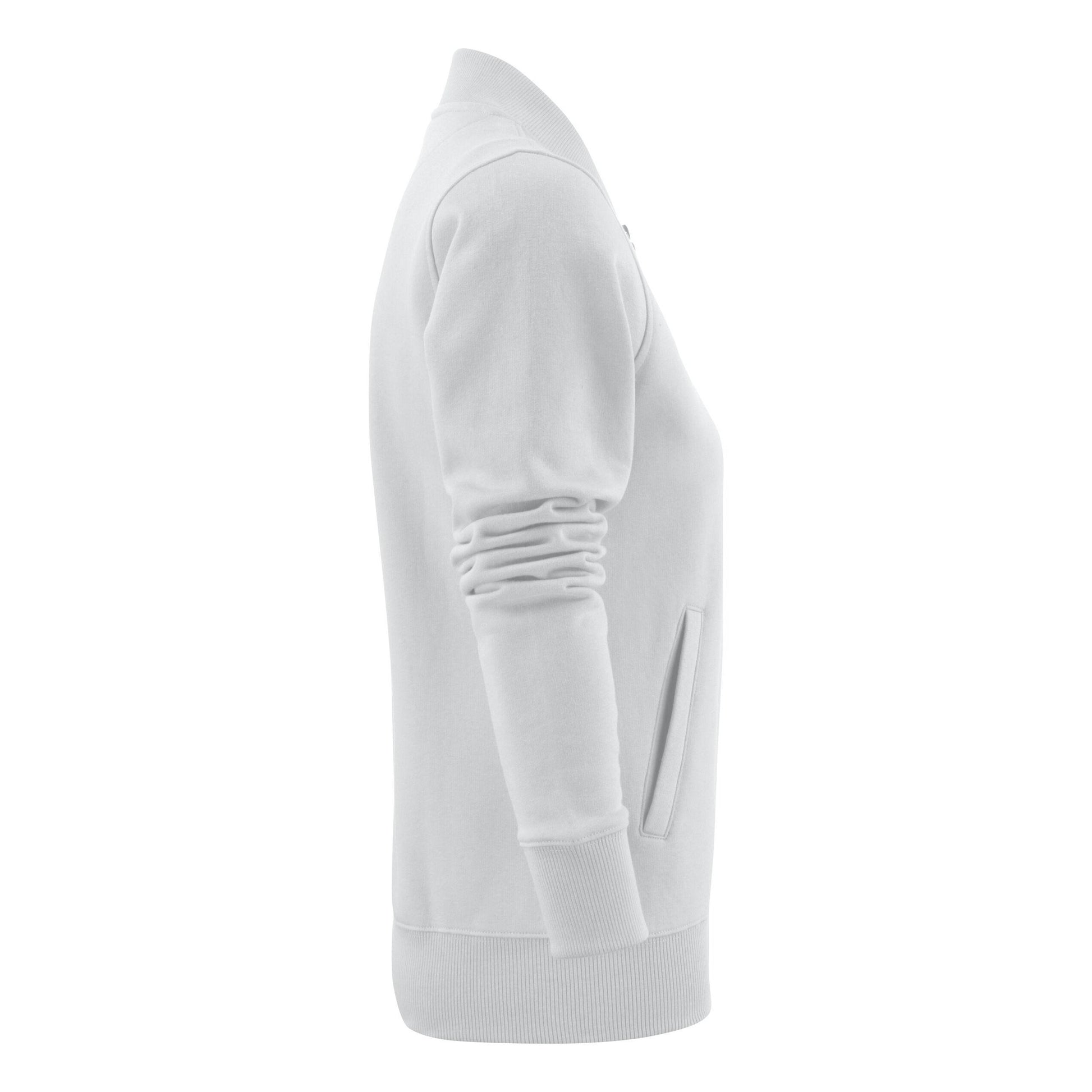 White - Lifestyle - Printer Womens-Ladies Javelin Sweat Jacket