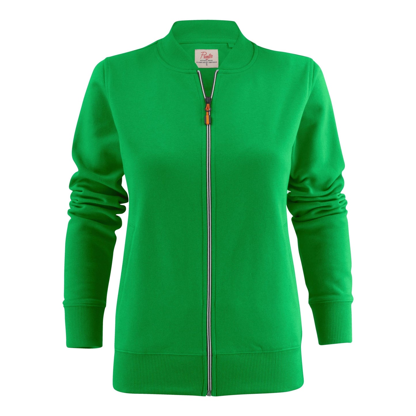 Fresh Green - Back - Printer Womens-Ladies Javelin Sweat Jacket