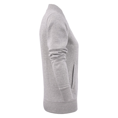 Grey Melange - Side - Printer Womens-Ladies Javelin Sweat Jacket